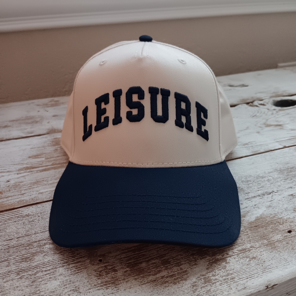 Aquatic Leisure Center Hat Navy/Cream